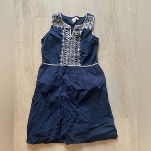 Navy vineyard vines dress